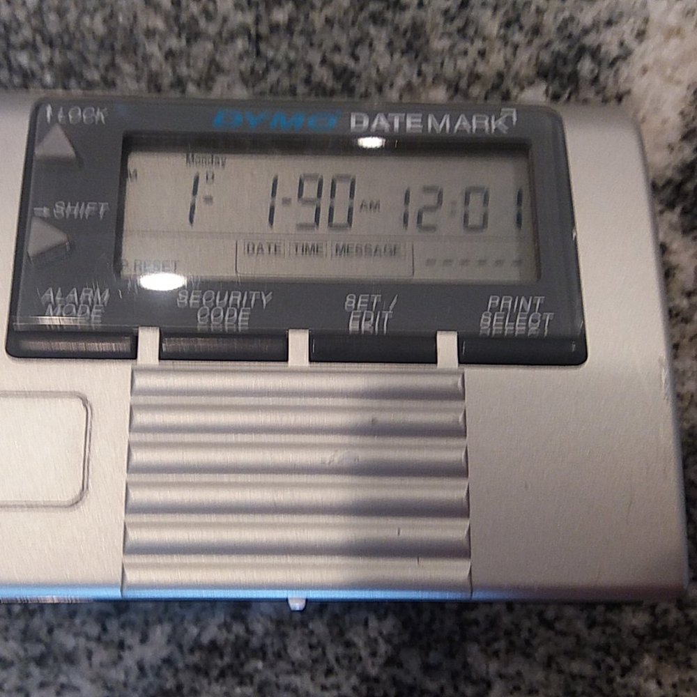 DYMO 47002 DateMark Electronic Dat/Time Stamper